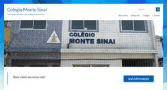 Desktop Screenshot of colegio-montesinai.com